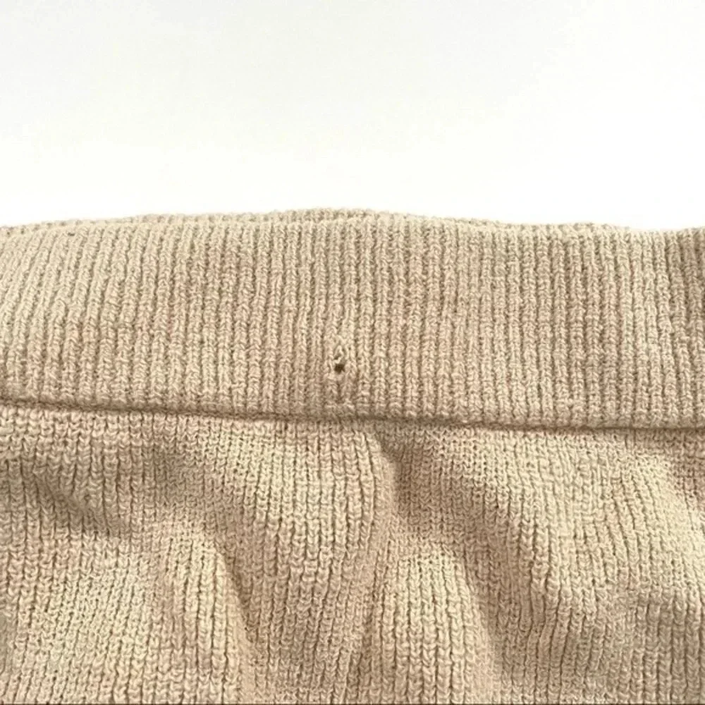 New Damaged Madewell Birchmoor Midi Sweater Skirt